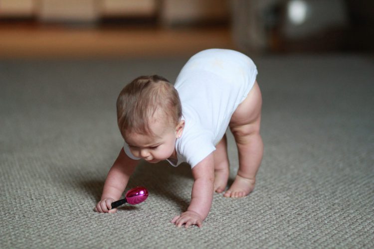 Cute Baby Falls Asleep in the Superman Position - YouTube