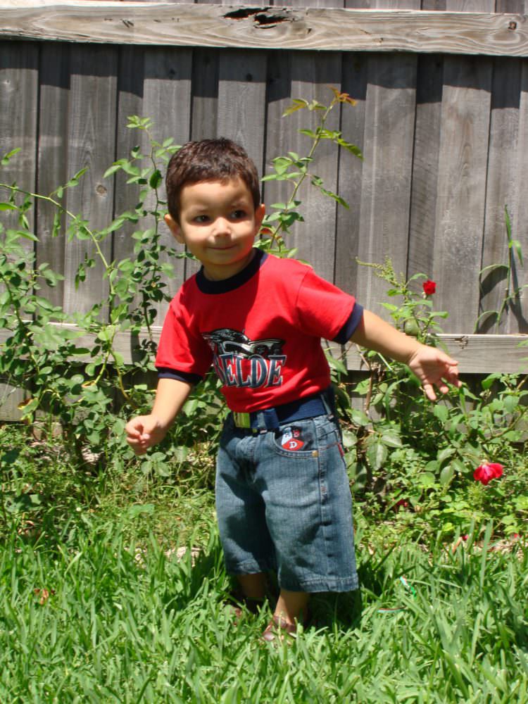 baby standing up