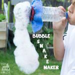 A Bubble Snake Maker