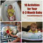 10 Activities for 0-3 Month Baby