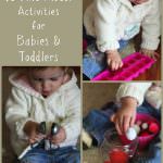 Fine Motor Activities for Babies and Toddlers