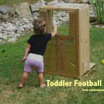 Toddler Football Toss