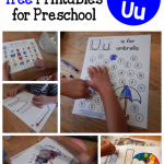 Letter U Activities