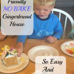 Kids Friendly Gingerbread Houses