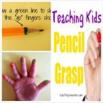 Teaching Kids Pencil Grasp