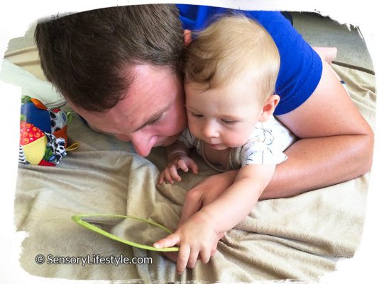 Tummy Time Painting - Mama.Papa.Bubba.